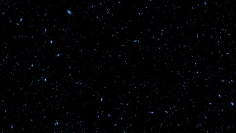 Loop blue stars particles flying in the air animation abstract background Stock Footage 307302981