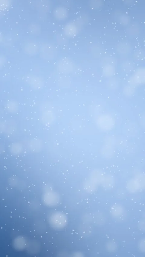 Loop blurred sky bokeh with snowflakes slow motion falling down 스톡 동영상 339713296