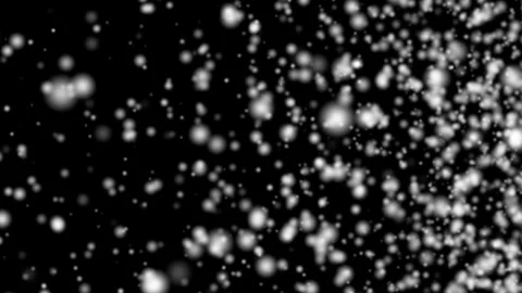 Loop blurred white dust particles animat... | Stock Video | Pond5