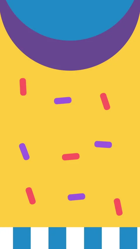 Loop bright simple modern vertical abstract summer pattern. Abstract summer Stock Footage 274852091