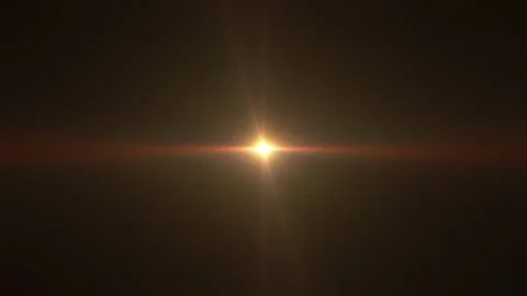 Loop center gold optical Lens Flare abstract background Stock Footage 228231310