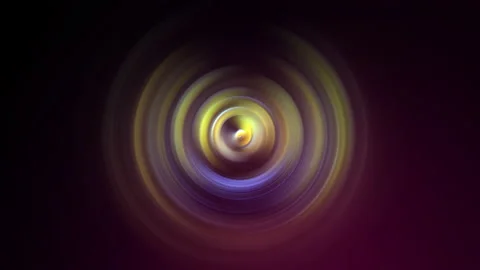 Loop center multicolored radial blurred abstract background 库存影片 238752243