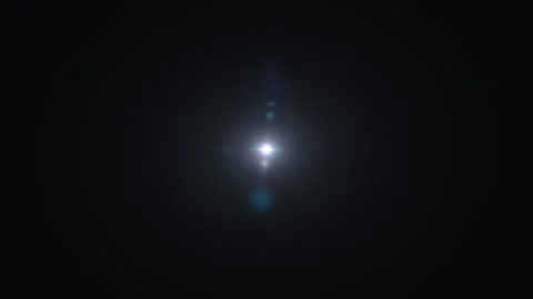Loop center star optical flare light rotation abstract background Stock Footage 242099174