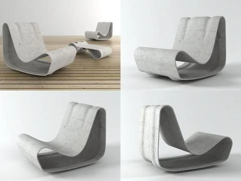 Loop chair 3D Model