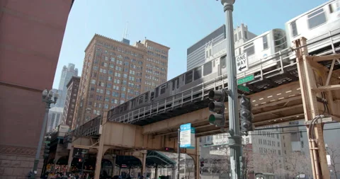 The loop in Chicago Stock Footage 239102133