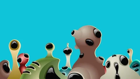 Loop with a complete day cycle in the skyline of a futuristic fantasy city. Stock Footage 161023858