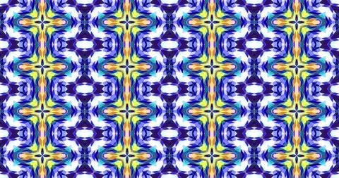 Loop of Complex Pattern Tile Background Motion Graphic Stock Footage 166879946