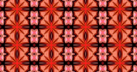 Loop of Complex Pattern Tiles Wallpaper Background Stock Footage 166933007