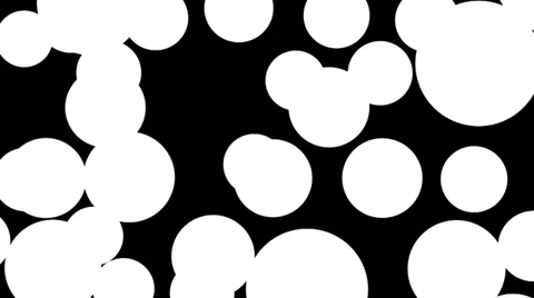 Loop Connect the Dots: big dots Video stock 32269205