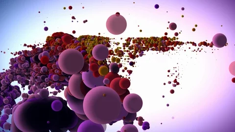 Loop Cycle Background?Abstract background with animation Video stock 103085359