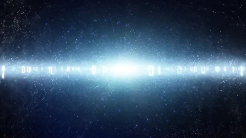 Loop digital binary code data numbers with dots network animation Stock Footage 338407156
