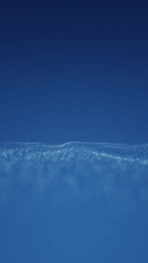 Loop digital dotted waves slow motion vertical background Stock Footage 341900741
