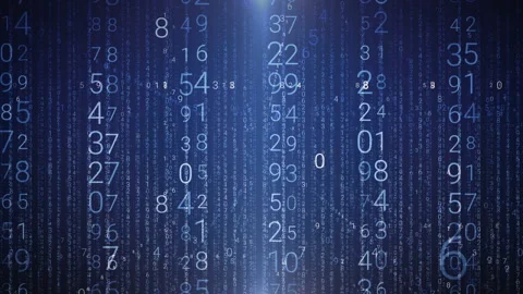 Loop digital technological Background. Video stock 90980605