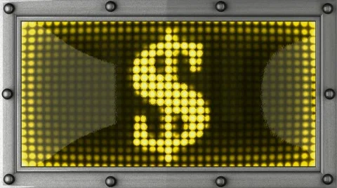 Loop dollar Stockbeeldmateriaal 8654263