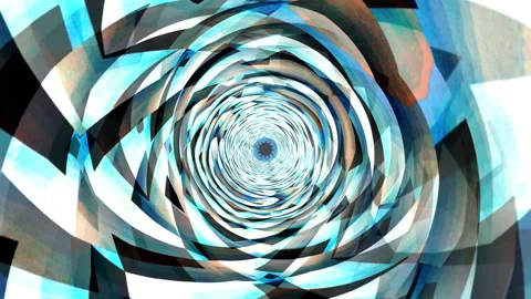 Loop dynamic green blue futuristic technology vortex spin Stock Footage 157213330
