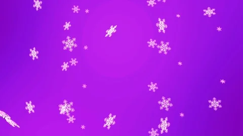 Loop Falling 3D snowflakes and 3D Christmas  Ornaments background, 스톡 동영상 99102760
