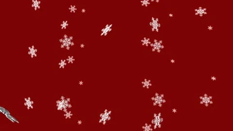 Loop Falling 3D snowflakes and 3D Christmas  Ornaments background, 스톡 동영상 99103349