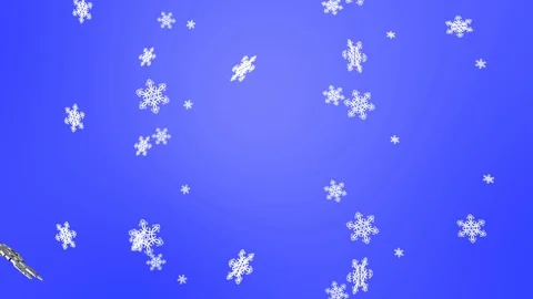 Loop Falling 3D snowflakes and 3D Christmas  Ornaments background, 스톡 동영상 99145052