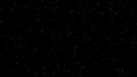Loop falling purple star particles on black abstract background Stock Footage 301439253