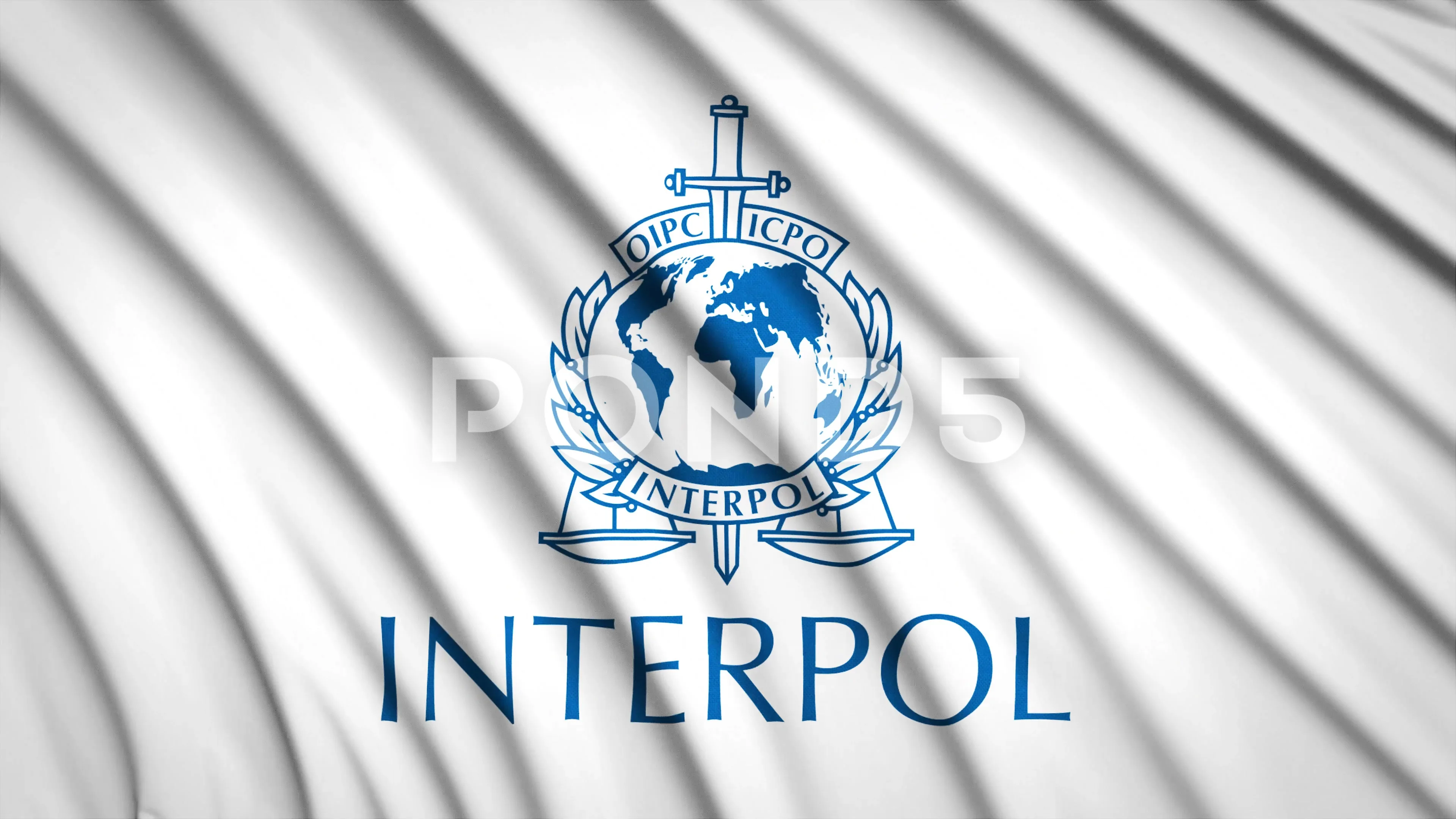 Loop Flag Interpol | Stock Video | Pond5