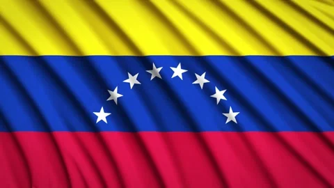 Loop Flag Venezuela Stock Footage 155547227