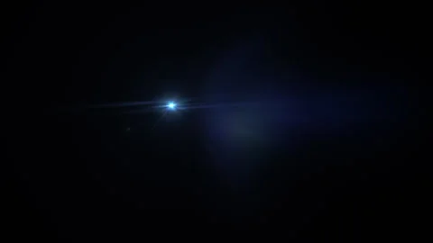 Loop flash blue star on black abstract background 動画素材 253404735
