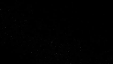 Loop flickering blurred particles on clean black background Stock Footage 346784822