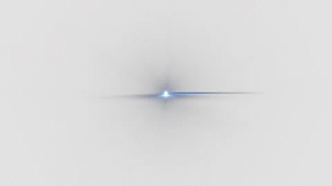 Loop flickering center blue star optical flares animation background Stock Footage 265859515