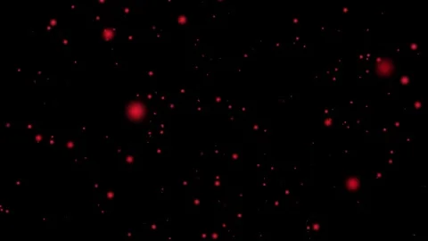 Loop flickering glow orange particles animation abstract background Stock Footage 263032517