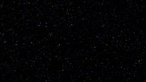 Loop flickering gold blue star particles animation background Stock Footage 303565174