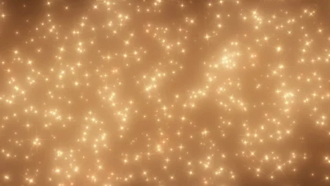 Loop flickering gold star particles animation abstract background Stock Footage 272921499