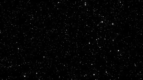 Loop of flying through a starfield, stars only in 4k Stock Footage 92869028