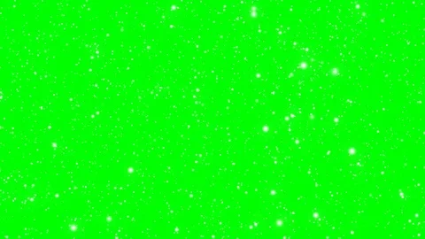 Loop of flying through stars with green screen background for chroma key in 4k Stock Footage 92869029