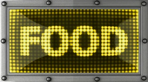 Loop food 库存影片 8654297