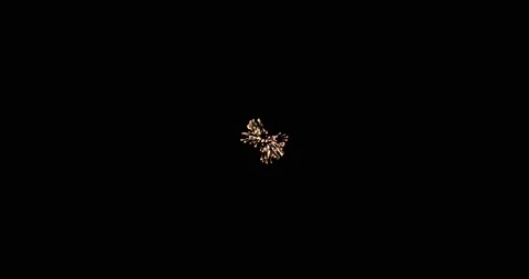Loop footage fireworks with sparkling lights and stars, ignites an explosion on Stock Footage 164877021