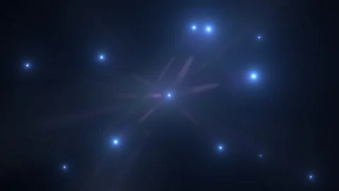 Loop glow blue flashing optical lens flares abstrat photographer 스톡 동영상 256907790