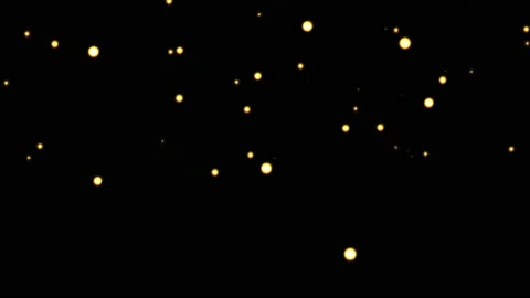Loop glow orange particles flow up abstr... | Stock Video | Pond5
