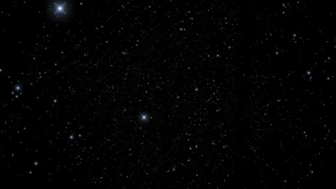 Loop glow white blue star particles space travel  background Stock Footage 321640978