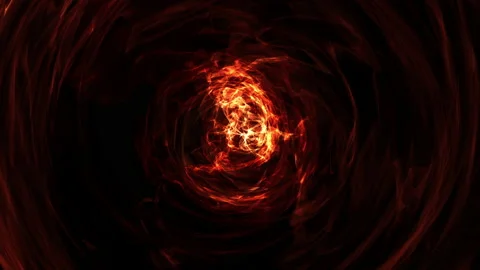 Loop glowing fire circles light sparks shining swirling Video stock 154779167