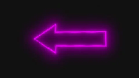 Loop glowing neon strip to the left Stock Footage 314963130