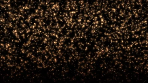 Loop gold particles falling background Stock Footage 311986094