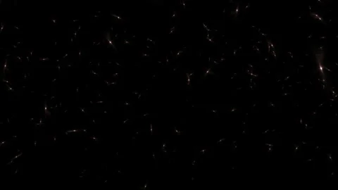 Loop gold stars particles animation on black abstract background 스톡 동영상 276755034