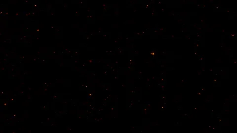 Loop gold stars particles flying on black abstract Background Video stock 305995739