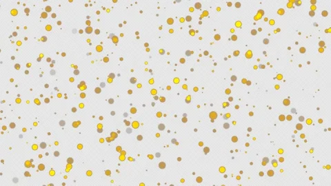 Loop Golden Falling Glitter on Alpha channel Stock Footage 279744559