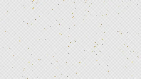 Loop Golden Falling Glitter on Alpha channel Stock Footage 279744708