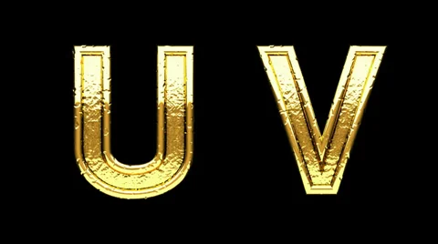 Loop golden figure. Alpha matted 動画素材 28619356