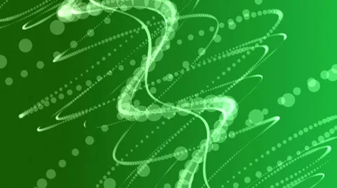 Loop green background, abstract motion, turbulence circle Stock Footage 36996791