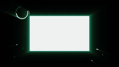 Loop green white text space, background motion effect. Stock Footage 276157061