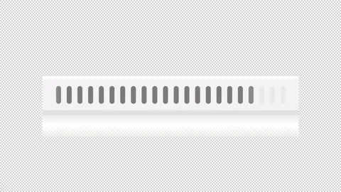 Loop greyscale progress bar flat UI element animation Stock Footage 340284670