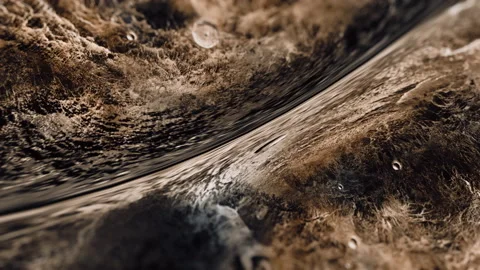Loop grunge alien planet texture motion abstract background Stock-Footage 201277574